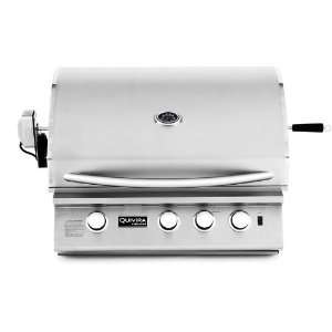   32 Stainless Steel Built In Natural Gas Grill: Patio, Lawn & Garden