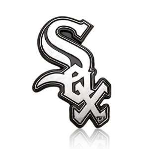  MLB Chicago White Sox Chrome Metal Car Emblem: Automotive