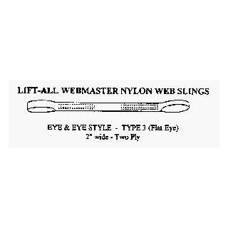  Liftall Nylon Web Sling (EE2 802X4)