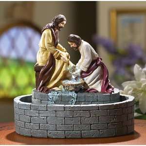 Jesus the Servant Tabletop Fountain 