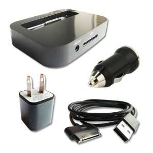   Station + Cable(black) + usb car charger + usb wall charger: Cell