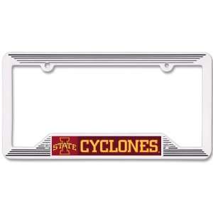  Iowa State Cyclones License Plate Frame: Sports & Outdoors