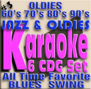 CDG LOT Karaoke Jazz Blues Swing Standards Clearance  