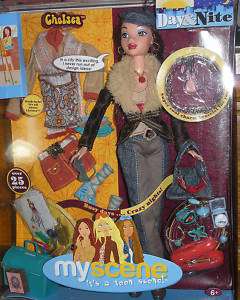 New 2004 Barbie Doll My Scene Chelsea Day & Night Doll  