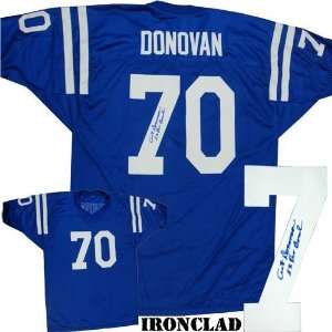  Art Donovan Signed Jersey   w 5x Pro Bowl Insc. 