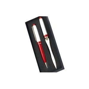  Free Personalized Pearl / Red Ball Point Pen & Letter 