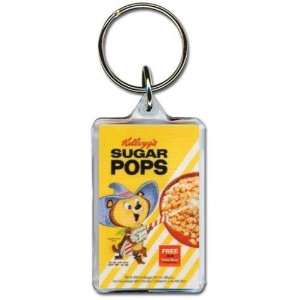  Kelloggs Sugar Pops Pete Cereal Lucite Keychain KK1862 