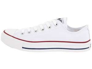   ALL STAR Chuck taylor OPTICAL WHITE LOW TOP UNISEX MENS SIZES M7652