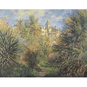 Claude Monet The Moreno Garden At Bordighera  Art Reproduction Oil P