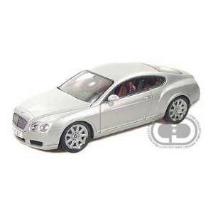  Bentley Continental GT 1/18 Silver Toys & Games