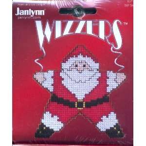  Star Santa Counted Cross Stitch Kit (Wizzers, Janlynn #SGP 