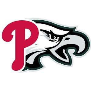   FAN Philadelphia Eagles & Phillies Decal NEW FREE S/H 
