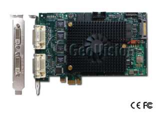 The GV 4008 Card provides up to 8 video and 8 audio channels 