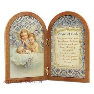  Guardian Angel Prayer Folding Plaque: Home & Kitchen