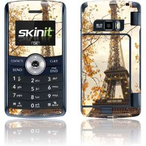  Paris Eiffel Tower Surrounded by Autumn Trees skin for LG 