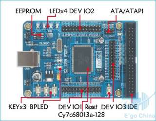 Cypress EZ USB FX2LP CY7C68013A 128 Development Board  