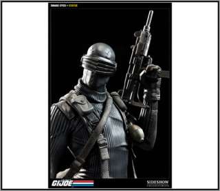 THIS AUCTION IS FOR THE BRAND NEW Sideshow G.I.Joe Snake Eyes and 