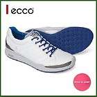 ECCO Biom Hybrid MENS Golf Shoes Brand New White Royal US 7   7.5 EU 