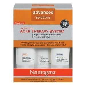   Solutions Complete Acne Therapy System 3 Pc: Health & Personal Care