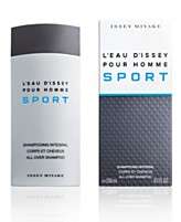 Issey Miyake LEau dIssey Pour Homme Sport All Over Shampoo, 6.7 oz