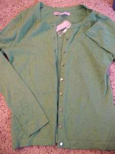 NWT Old Navy heathered kelly green cardigan sweater S  
