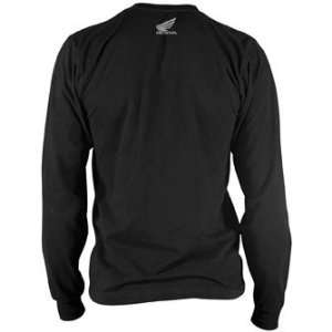  Honda Collection VTX L/S T Shirt Black Medium: Sports 
