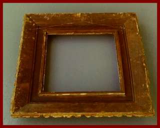ANTIQUE SQUARE FANCY VICTORIAN GOLD GILT PAINTING FRAME  