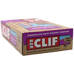 Clif Bar Energy Bar, Chocolate Chip Peanut Crunch, 12   2 