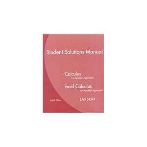  Larson Calculus An Applied Approach Print Student 