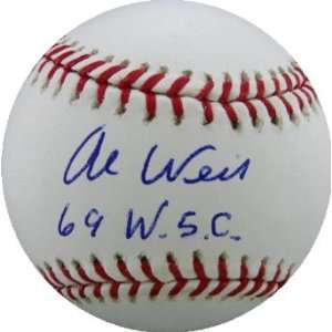   Al Weis 1969 Mets World Champs autographed Baseball