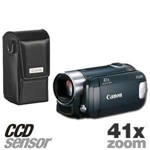  Canon FS200 Flash Memory Camcorder and Case: MP3 Players 