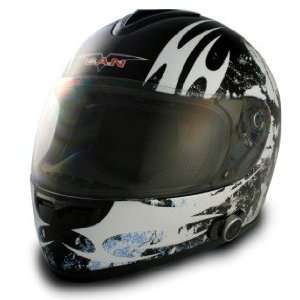  VCAN DOT Blinc Bluetooth Full Face Motorcycle Helmet (8 