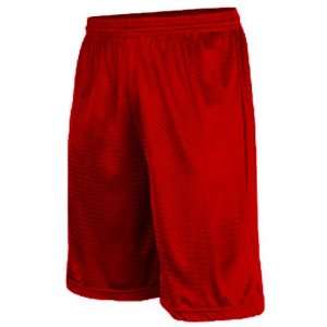 Champro Polyester Tricot Mesh Athletic Shorts SCARLET YM 
