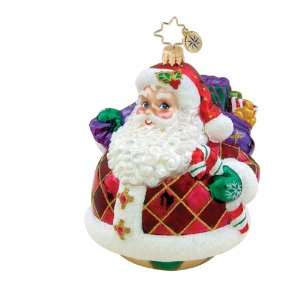  Christopher Radko Rollin Ruby Claus Ornament: Home 
