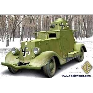  Ace 1/72 BA20M Soviet Light Armored Car Kit: Toys & Games