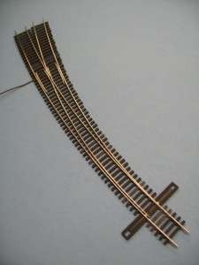 HO curved #8 RH 40 code 83 Micro Engineering rail  