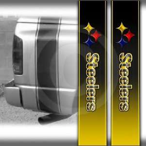 4x4 Truck Pittsburgh Steelers Bed Stripe Decals:  Sports 