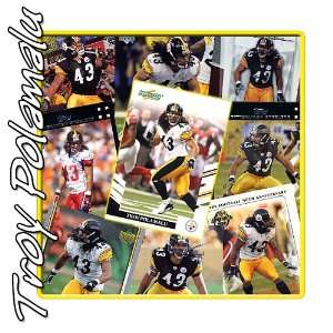   Pittsburgh Steelers Troy Polamalu Card Set: Sports & Outdoors