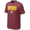 Nike NFL Just Do It T Shirt   Mens   Redskins   Maroon / Gold