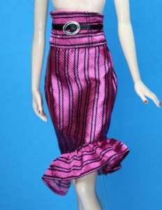 Pink Black High Waist Paris Skirt Barbie Target Exclusive  