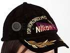 Nikkor Nikon Authentic Baseball Cap Hat Made in Japan Black Great Gift 