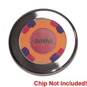 Stainless Steel Poker Chip Card Cover:  Sports & Outdoors