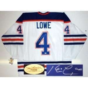  Kevin Lowe Edmonton Oilers Signed 5 Cups Ccm Jersey Jsa 