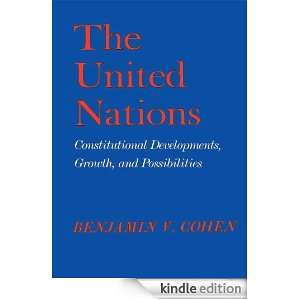 The United Nations Benjamin V. Cohen  Kindle Store