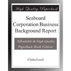  Seaboard Corporation Business Background Report 
