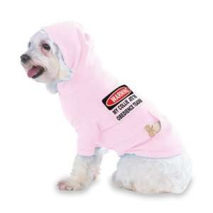  MY COLLIE AT THE OBEDIENCE TEACHER Hooded (Hoody) T Shirt 