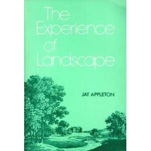    Experience of Landscape (9780859584616) Jay Appleton Books