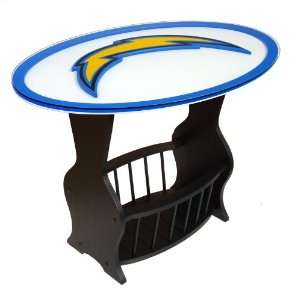 San Diego Chargers Logo End Table