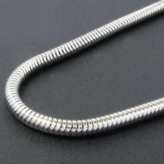 Stainless Steel Snake Chain Mens Necklace 20 28 1Cj  
