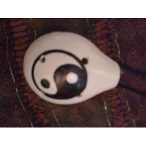   : Black and White Yin/yang Ocarina/whistle/flute: Musical Instruments